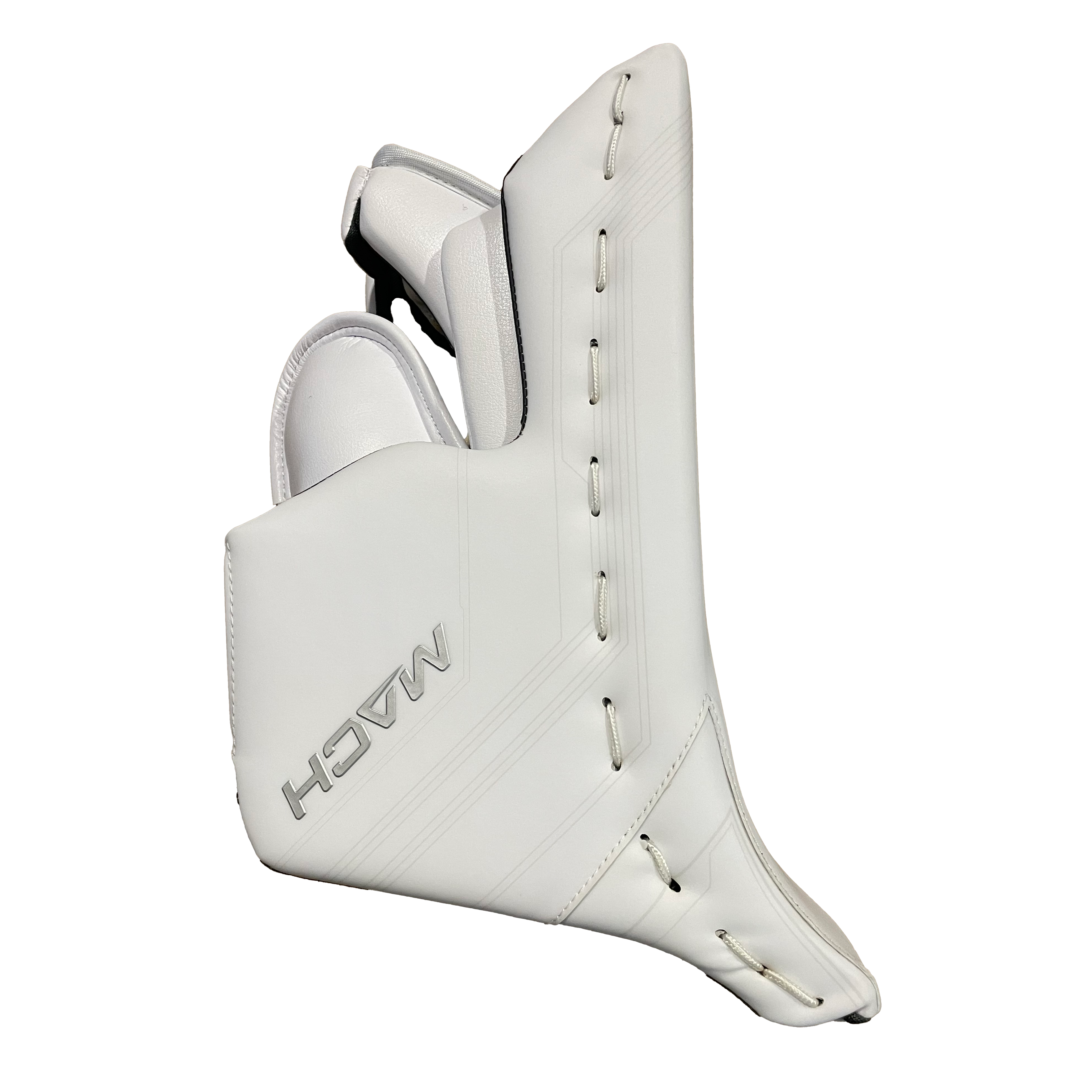 Bauer Supreme Mach - Nouveau bloqueur de gardien Pro Stock (blanc)